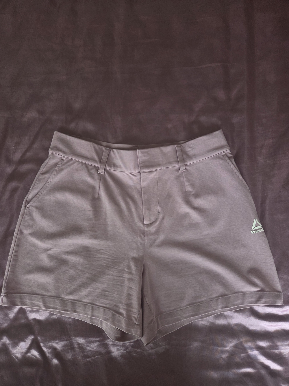 Reebok Women's Mauve Athletic Golf Shorts Size L